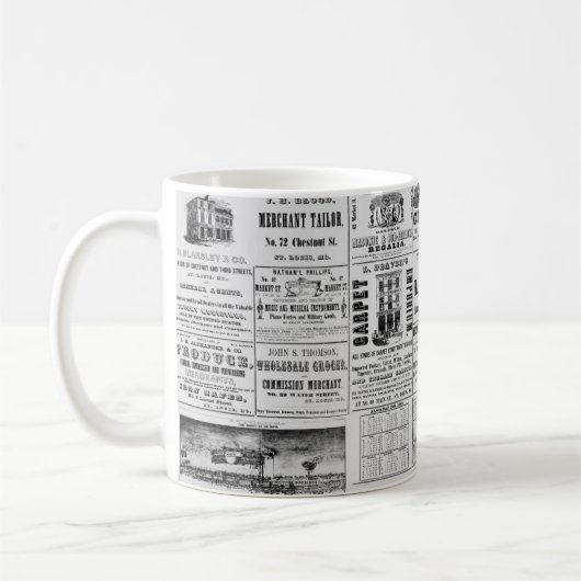 Mug Ancien journal II (Gauche)