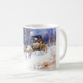 Mug Ancien Noël en Nouvelle-Angleterre (par Charles Ru (Devant droit)