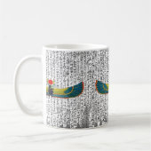 Mug Ancien Panier à souris à ailes égyptiennes (Gauche)