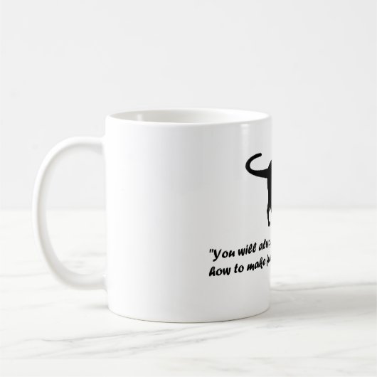 Mug Ancien proverbe de chat (Gauche)