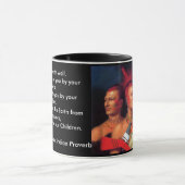 Mug Ancien proverbe indien (Centre)