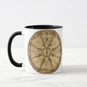Mug Ancien Rose Compass (Gauche)