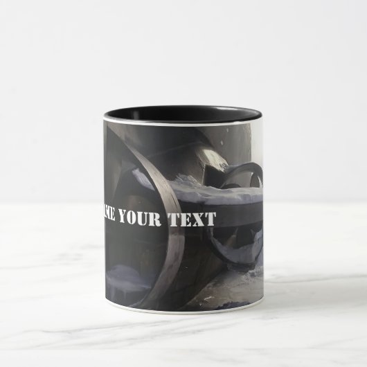 Mug Ancien sous-marin rouillé (Centre)