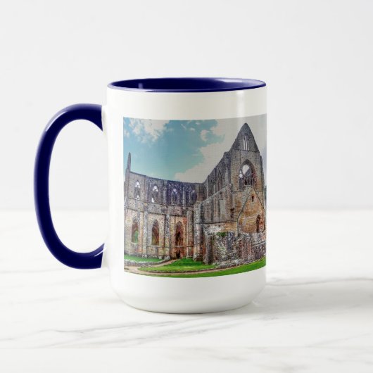 Mug Ancienne abbaye de Tintern, monastère cistercien,  (Gauche)