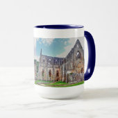 Mug Ancienne abbaye de Tintern, monastère cistercien,  (Devant droit)