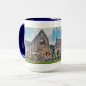 Mug Ancienne abbaye de Tintern, monastère cistercien,  (Devant gauche)