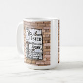 MUG ANCIENNE ANGLETERRE SIGNE VINTAGE (Devant gauche)