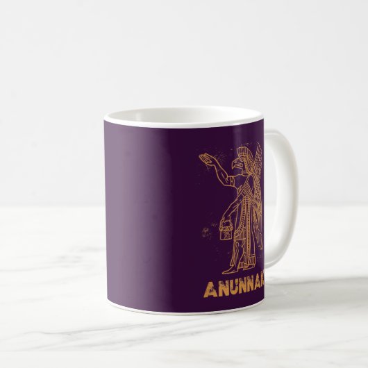 Mug Ancienne astronaute sumérienne théoricien Alien An (Devant droit)