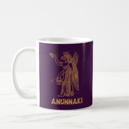 Mug Ancienne astronaute sumérienne théoricien Alien An (Gauche)