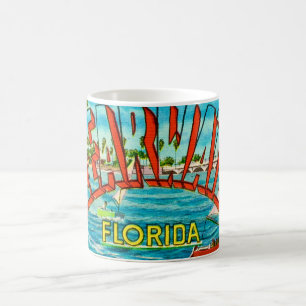 Mug Ancienne Carte Postale de Clearwater Floride