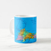 Mug Ancienne carte touristique de Cape Cod (Devant gauche)