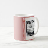 Mug ancienne couverture de pochette d'allumettes Ça ra (Devant droit)