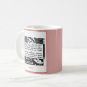 Mug ancienne couverture de pochette d'allumettes Ça ra (Devant gauche)