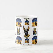 Mug Ancienne Egypte Pyramide Anubis Motif Design (Centre)