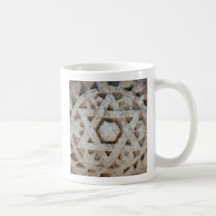 Mug Ancienne étoile de David sculptée, Israël