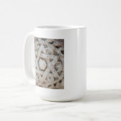 Mug Ancienne étoile de David sculptée, Israël (Devant gauche)