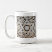 Mug Ancienne étoile de David sculptée, Israël (Gauche)