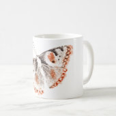 Mug Ancienne illustration de papillon vintage (Devant droit)