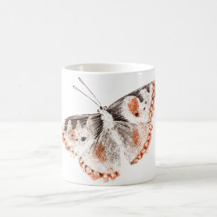Mug Ancienne illustration de papillon vintage