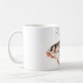Mug Ancienne illustration de papillon vintage (Gauche)