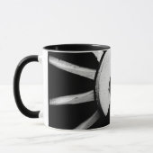 Mug Ancienne roue Vintage Wagon (Gauche)