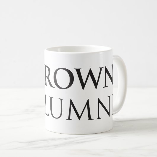 Mug Anciennes élèves de Brown University (Devant droit)