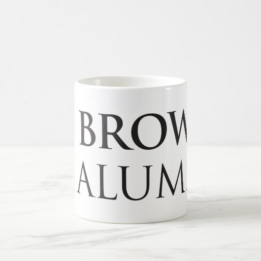 Mug Anciennes élèves de Brown University (Centre)