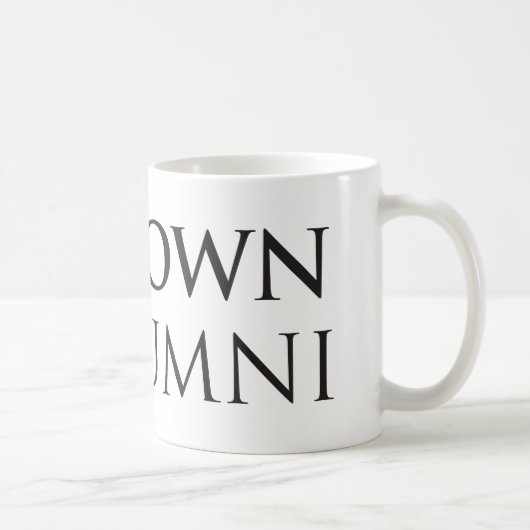 Mug Anciennes élèves de Brown University (Droite)