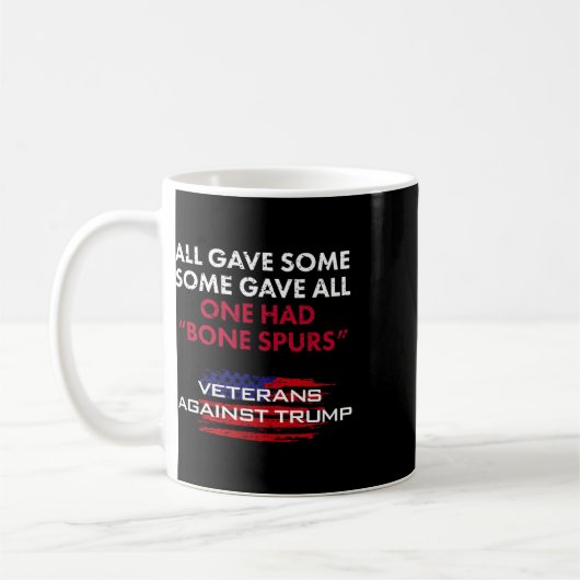 Mug Anciens Combattants Anti-Trump Bone Dodger Spurs P (Gauche)