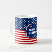 Mug Anciens combattants Merci (Devant gauche)