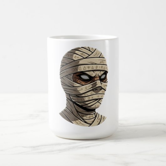 Mug Ancient Cursed Mummy - Mystical Hieroglyphic Wraps (Centre)