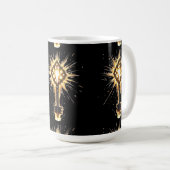 Mug Ancient Fantasy Key with Magical Light – Radiant E (Devant droit)