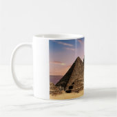 Mug Ancient Giza Pyramids at Sunset - Classic Ceramic  (Gauche)