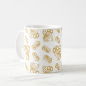 Mug Ancient Greek Athenian Owl Pattern (Devant gauche)