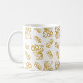 Mug Ancient Greek Athenian Owl Pattern (Gauche)
