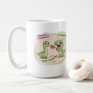Mug Ancient love language. 🦖☕✨