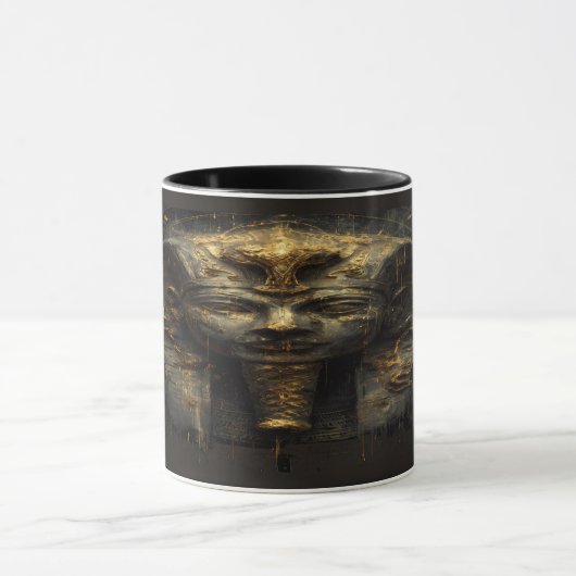 Mug Ancient Malice Egyptian Pharaoh Black Gold (Centre)