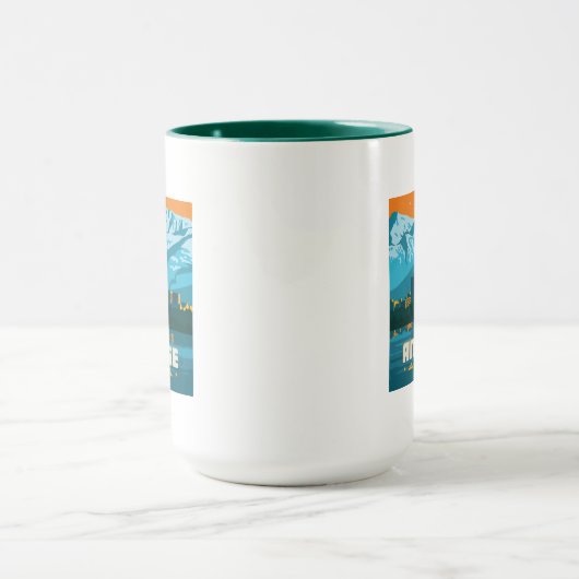 Mug Ancrage, Alaska (Centre)