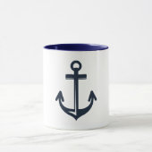 Mug Ancre bleu marine (Centre)