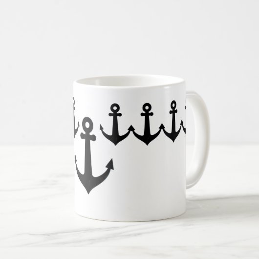 Mug Ancre classique de la boue (Devant droit)