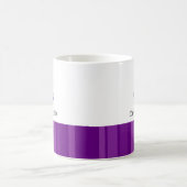 Mug Ancre de bateau violet marine (Centre)