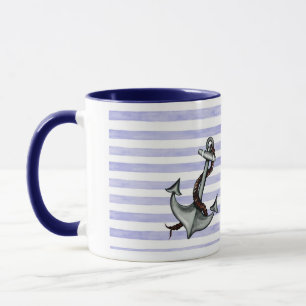 Mug Ancre du navire nautique