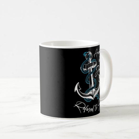 Mug Ancré En Jésus Refusé D'Éclater Christian (Devant droit)