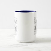 Mug Ancre et corde de style (Centre)