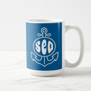 Mug Ancre et la mer