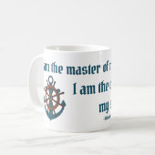 Mug Ancre & Helm, Capitaine de mon âme (Devant gauche)