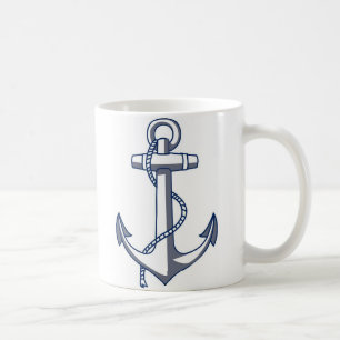 Mug Ancre nautique