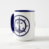 Mug Ancre nautique (Devant gauche)