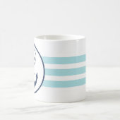 Mug Ancre nautique bleue d'Aqua (Centre)