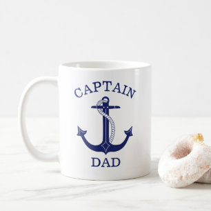 Mug Ancre nautique du capitaine Papa
